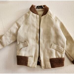 Vintage Barbie Ken #789 Yachtsman Pak Windbreaker Khaki Jacket Only